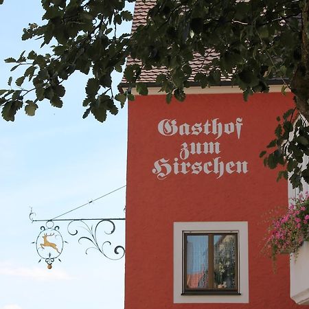 Hotel-Gasthof Zum Hirschen Durrwangen Dış mekan fotoğraf