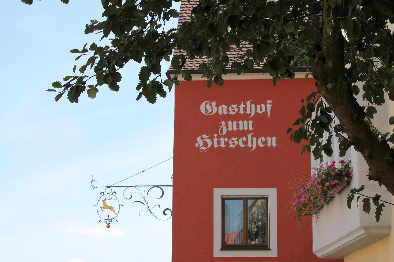 Hotel-Gasthof Zum Hirschen Durrwangen Dış mekan fotoğraf